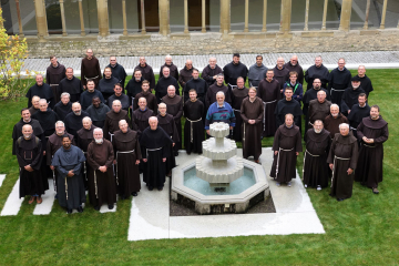 Würzburg-Allemagne : chapitre des nattes des franciscains