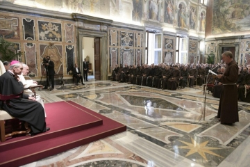 Audiencia del Papa Francisco a los participantes del Capítulo