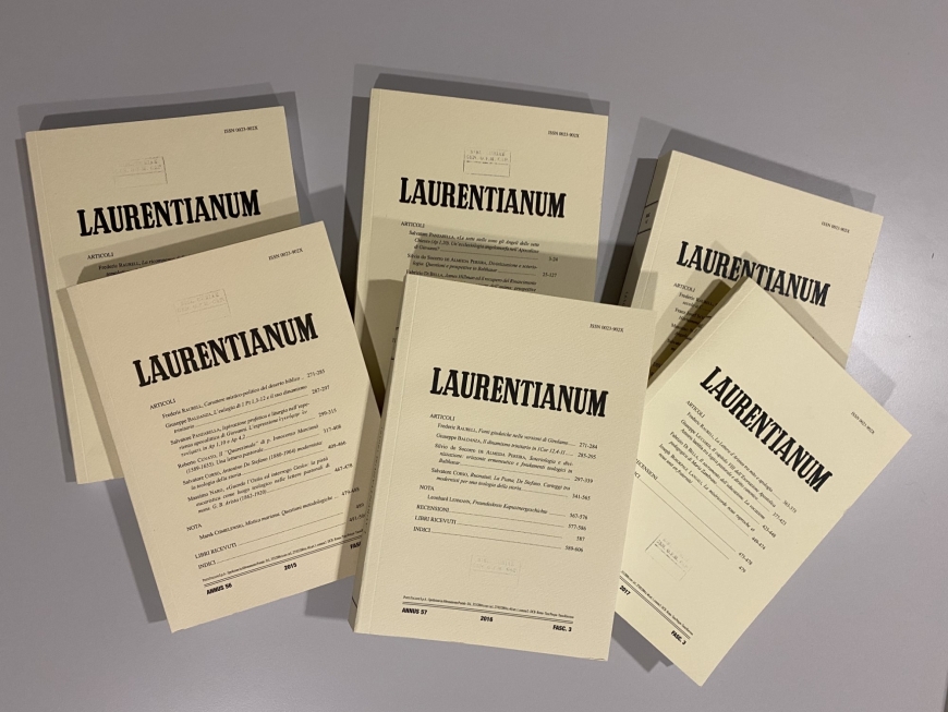 Novo diretor da Revista Laurentianum